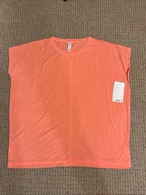 Athleta Release Tee - Coral